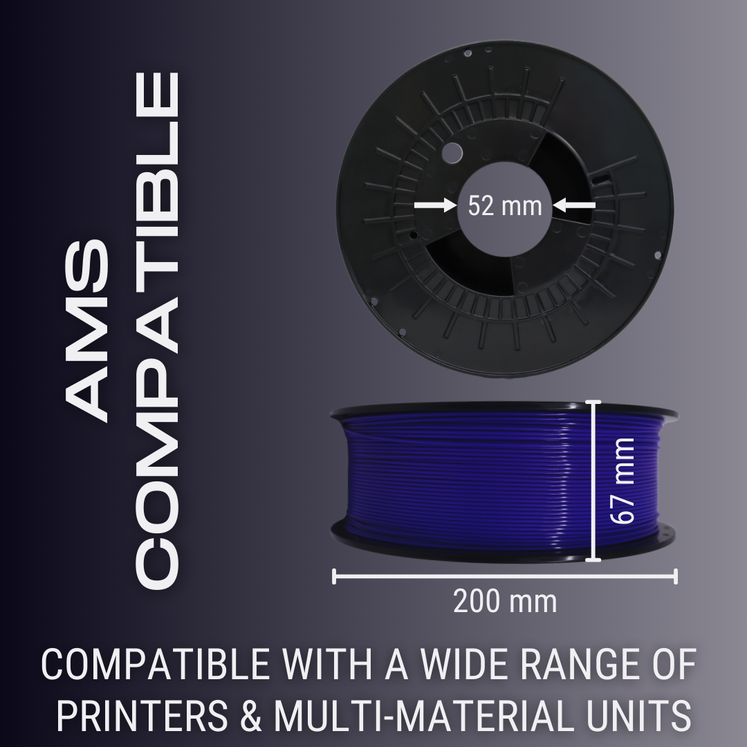 American Red AF 1.75mm PLA+ Filament Made in the USA!
