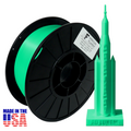 Emerald Green AF Silk PLA 3D Printer Filament, 1.75 mm Diameter, 1 kg Spool